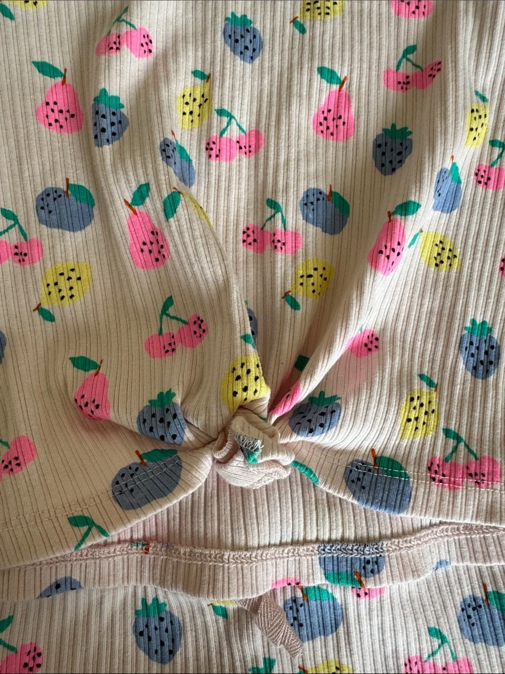 Zara Kids Pink Strawberry-Print Matching Set, Size 6